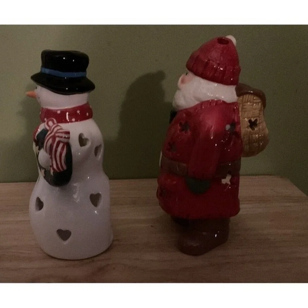 Hallmark santa snowman